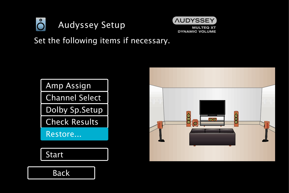 GUI AudysseySetup X1200E3